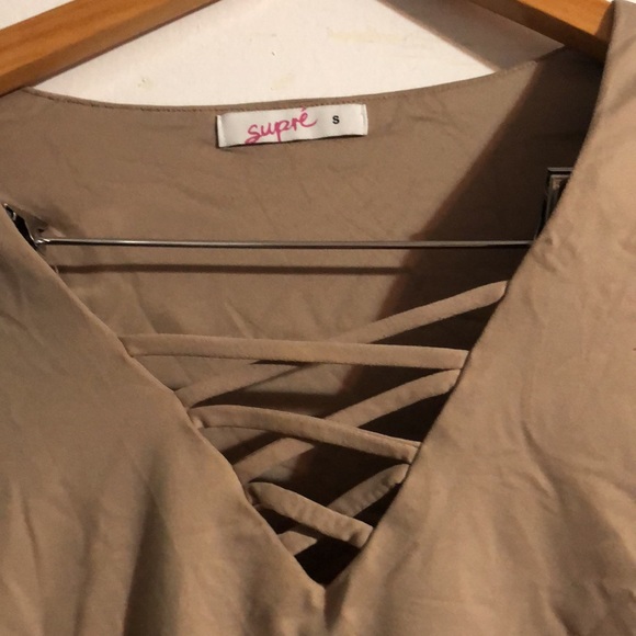 Long sleeve crop top - Picture 2 of 3